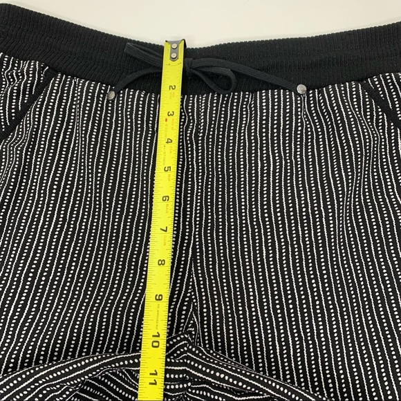 Max Studio Boho Wide Leg Pull On Cropped Pants With Knit Waistband Nwt Sz Small - Picture 14 of 16